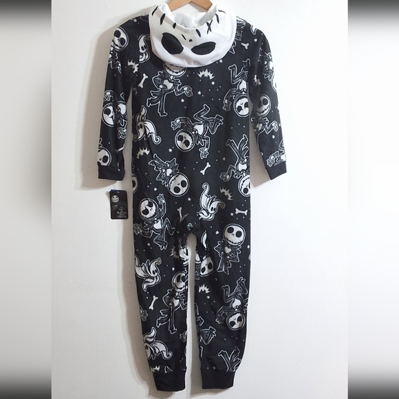 Disney The Nightmare Before Christmas Boys Onesie Pajama, Size 8, NWT - Picture 2 of 5